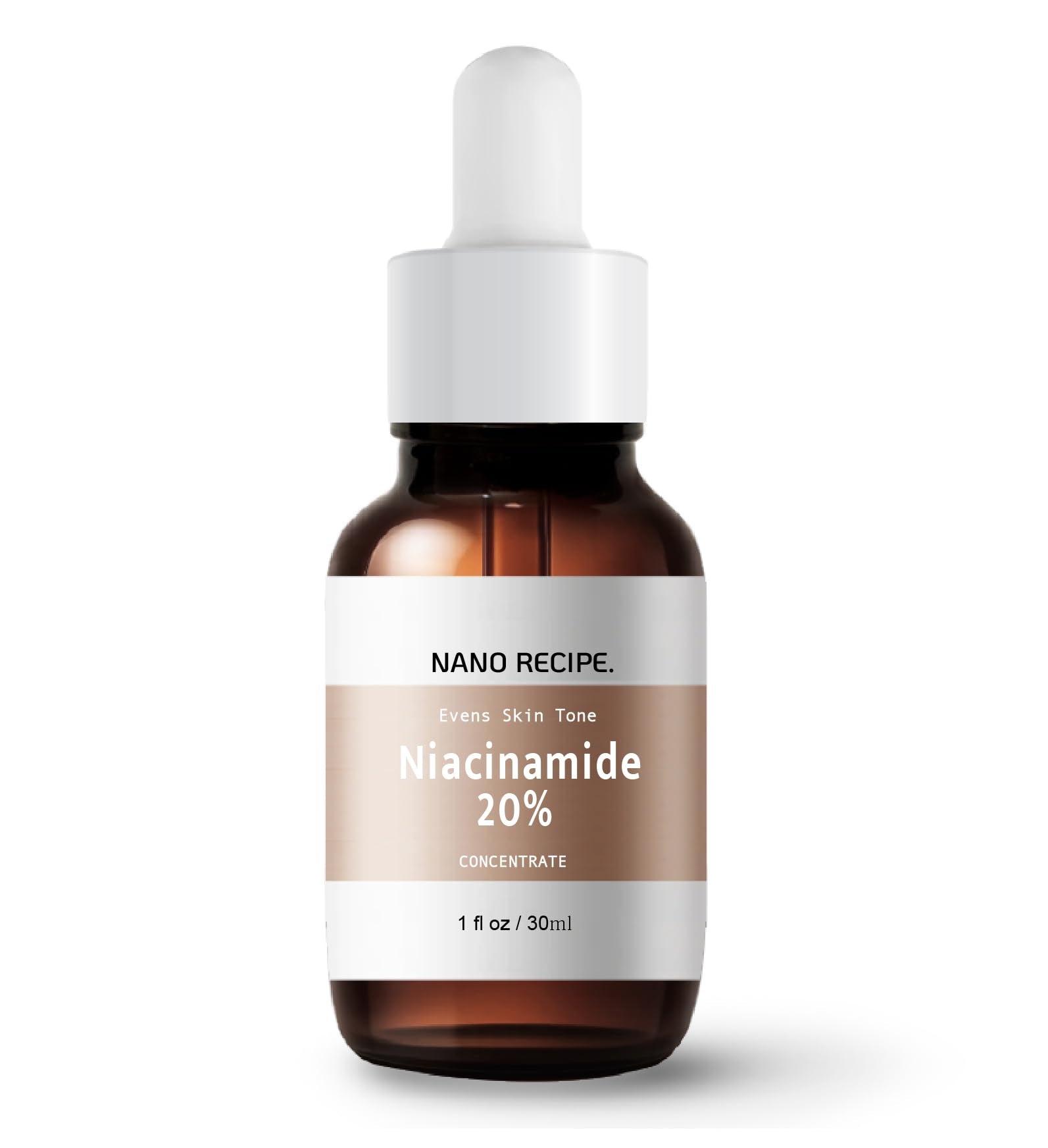 Niacinamide 20% Concentrate Serum – High-Strength Blemish Control, Pore Minimizer, and Skin Tone Corrector – Pure Ingredient for Smooth, Even Complexion – 30ml
